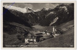 Hintertux, mit Gefrorenen Wandgletscher