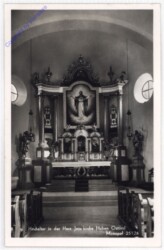 Huben, Hochaltar in der Herz Jesu Kirche