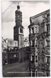 Innsbruck, Stadtturm mit altem Rathaus u. Hölblinghaus