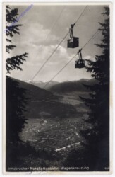 Innsbruck, Nordkettenbahn, Wagenkreuzung