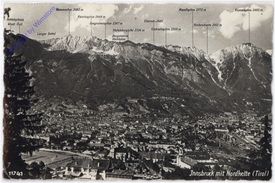 Innsbruck, mit Nordkette