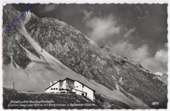 Innsbruck, Nordkettenbahn, Station Seegrube