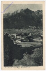 Innsbruck, vom Berg Isel