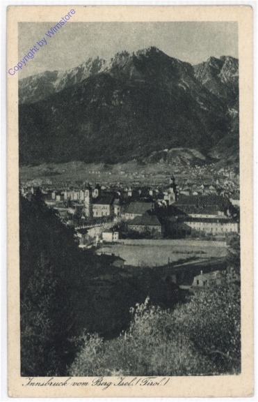 Innsbruck, vom Berg Isel