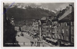 Innsbruck, Maria Theresienstrasse mit Annasäule