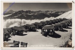 Innsbruck, Blick von der Seegrube auf die Stubaier