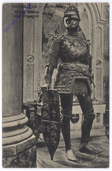 Innsbruck, Hofkirche, König Arthur von England