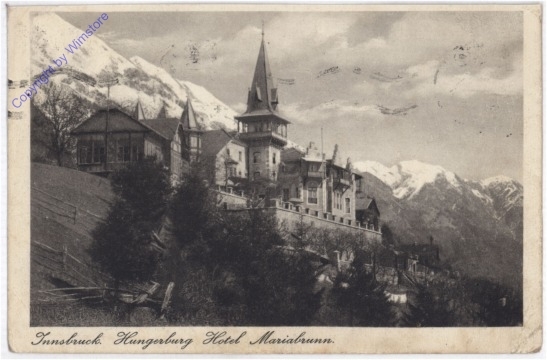 Innsbruck, Hungerburg, Hotel Mariabrunn