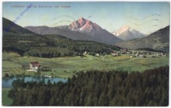 Igls, mit Lansersee und Habicht