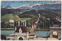 Innsbruck, Drahtseilbahn auf die Hungerburg