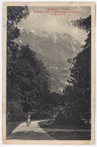 Innsbruck, Hofgarten-Partie