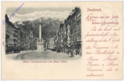 Innsbruck, Gruss aus der Jubiläums-Ausstellung