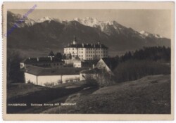 ak190907 Innsbruck, Schloss Amras