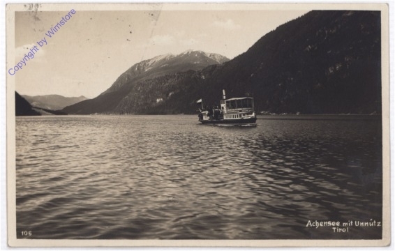 Jenbach, Achensee mit Unnütz