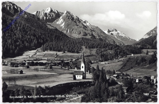 Kals am Großglockner, Grossdorf mit Muntanitz