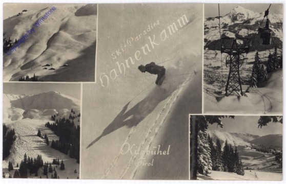 Kitzbühel, Multiansicht Hahnenkamm