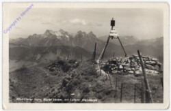 Kitzbühel, Kitzbüheler Horn, Gipfel mit Loferer Steinberge