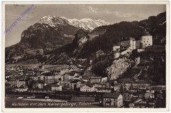 Kufstein, mit dem Kaisergebirge