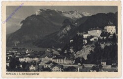 Kufstein, mit Kaisergebirge