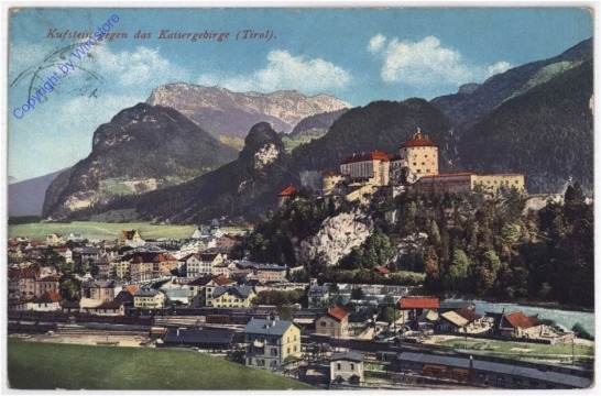 Kufstein, gegen das Kaisergebirge