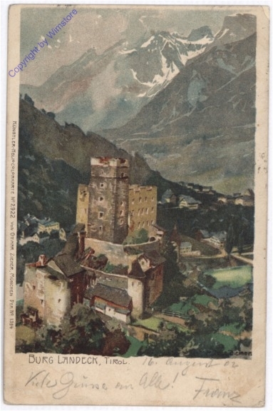 Landeck, Burg