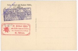 Matrei, Hohe Achsel mit Badner Hütte