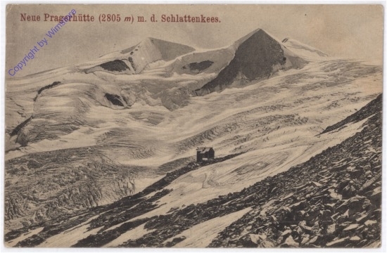 Matrei, Neue Pragerhüte m.d. Schlattenkees