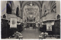 Mariastein, Basilika, Chor und Orgel