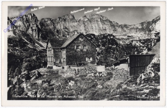 Maurach, Erfurterhütte
