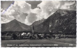 Münster, mit Vordererspitze, Haidachstellwand und Sonnwendjoch