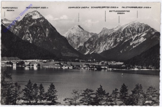 Pertisau, Ortsansicht