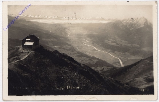 Schwaz, Blick vom Wilden Kaiser