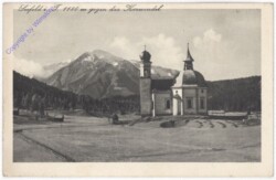 ak191219 Seefeld, gegen das Karwendel