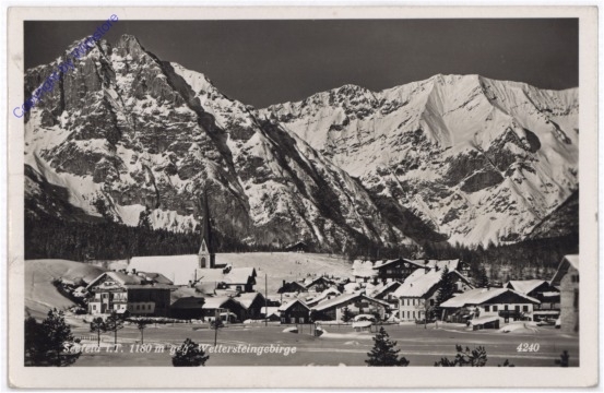 ak191220 Seefeld, geg. Wettersteingebirge