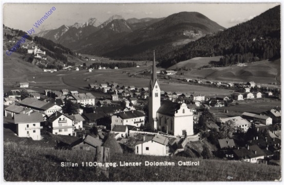 Sillian, gegen Lienzer Dolomiten