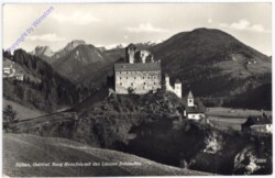 Sillian, Burg Heimfels mit den Lienzer Dolomiten