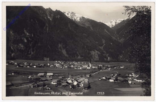 Umhausen, mit Leierstal