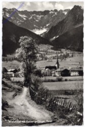 Walchsee, mit Kaisergebirge