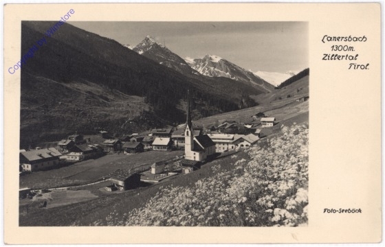 Zillertaler Alpen, Lanersbach
