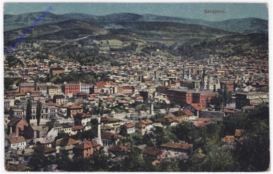 Sarajevo, Ortsansicht