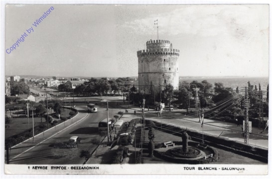 ak191448 Salonique, Tour Blanche