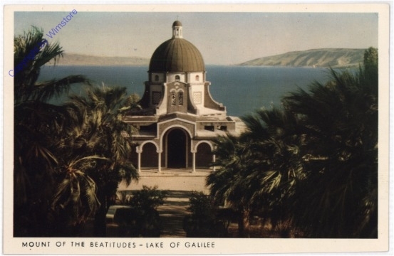 Lake of Galilee, Mount of the Beatitudes