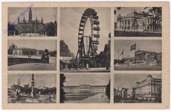 ak191523 Wien, Multiansicht