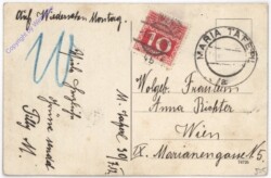 ak191525a Wien, Die Donau von Passau-Wien