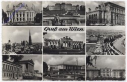 ak191526 Wien, Multiansicht