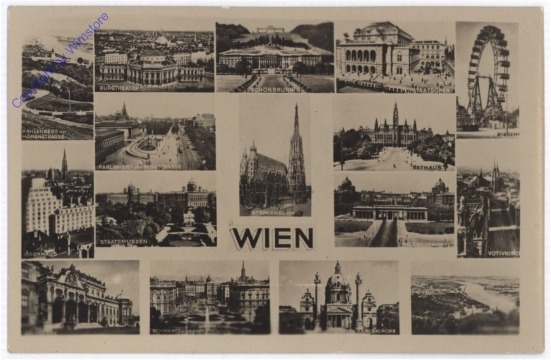 ak191530 Wien, Multiansicht