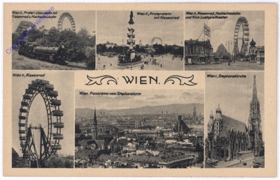 ak191531 Wien, Multiansicht