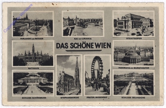 ak191532 Wien, Multiansicht