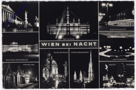 ak191545 Wien, Multiansicht