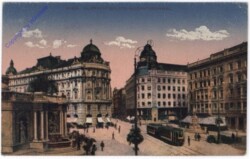 Wien 1, Albrechtsplatz, Mozartdenkmal